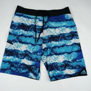 ADIDAS Board Shorts Unlined Swimming Trunks Men's Size 32 Swimwear